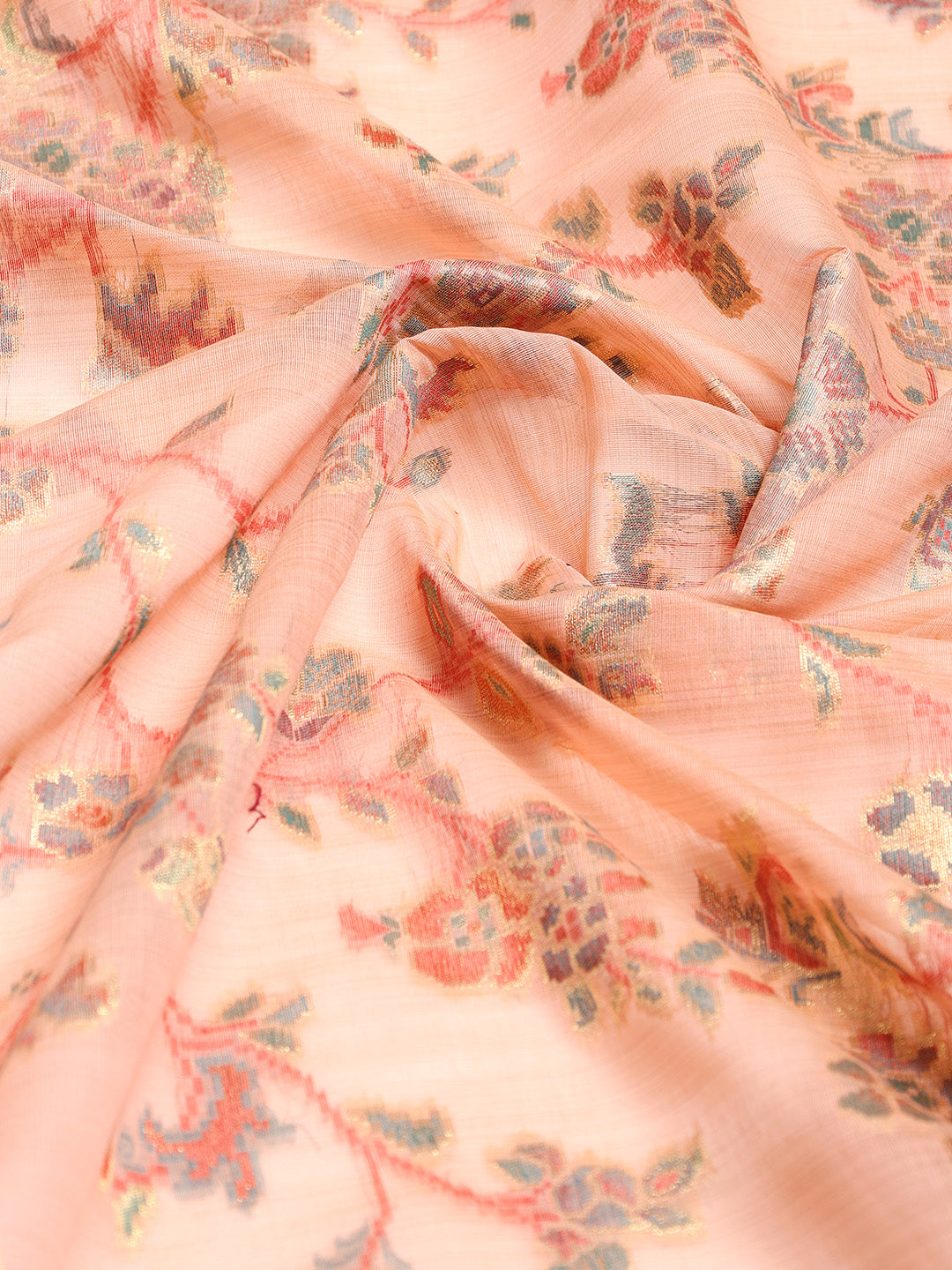 Zari Jaal Art Silk Woven Saree