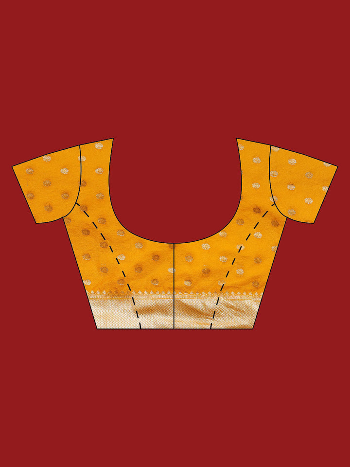 Zaari Jaal Woven Crepe Saree