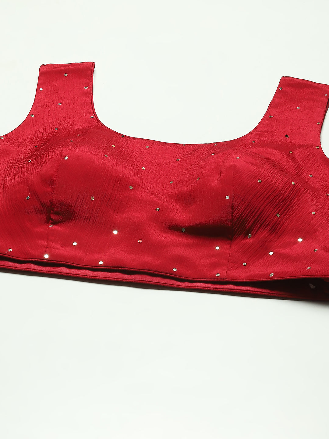 Embroidered Crepe Lehenga Choli