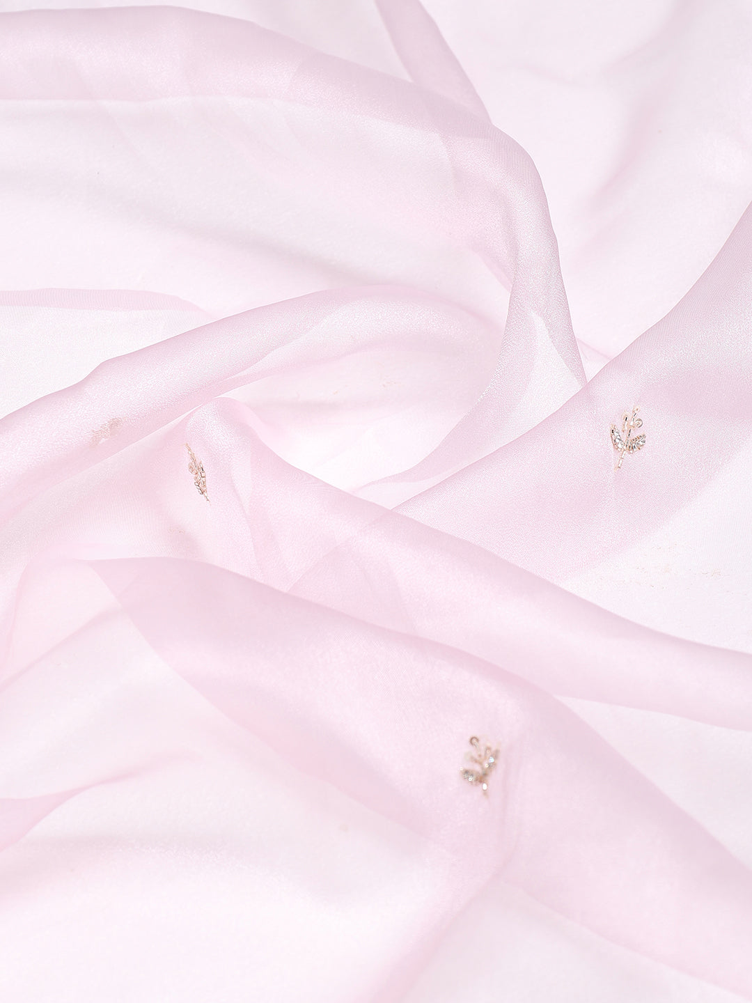Sequence Embroidery Tissue Saree