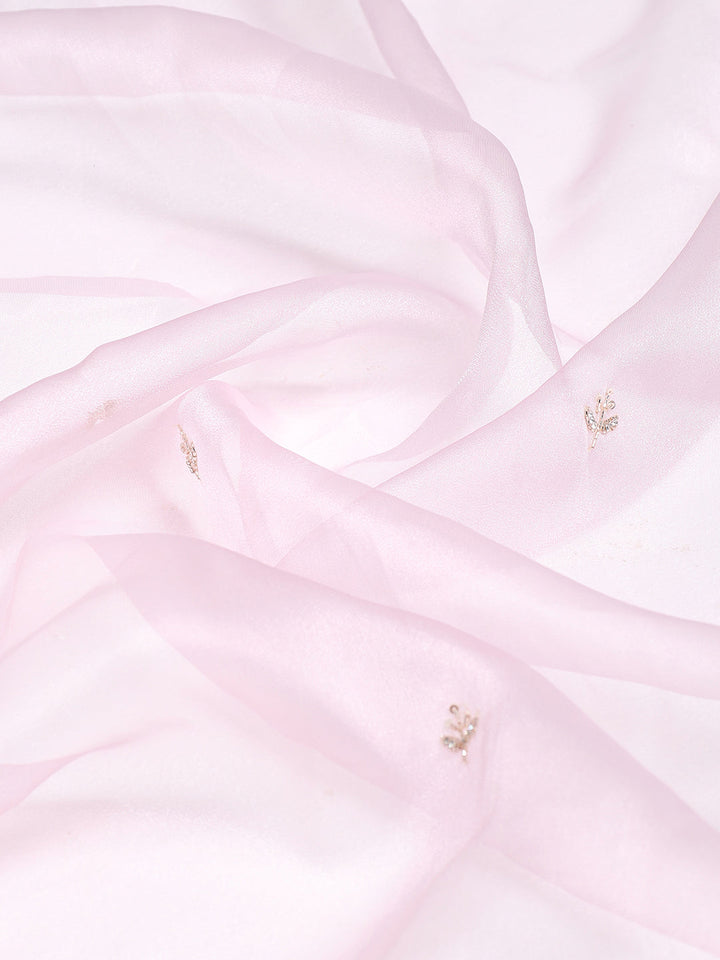Sequence Embroidery Tissue Saree