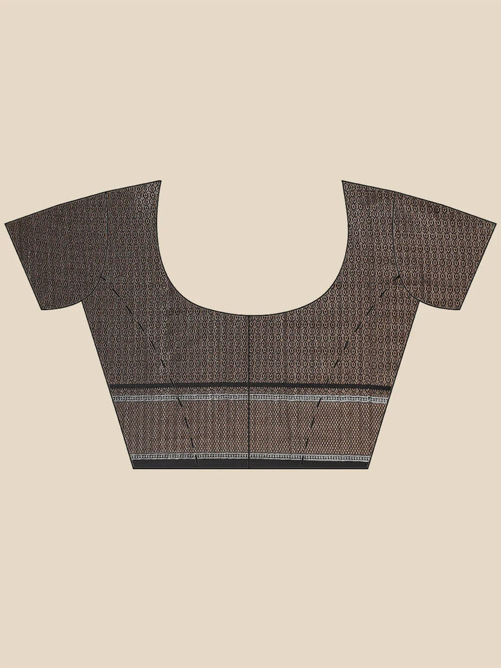 Zari Jaal Handloom Woven Saree