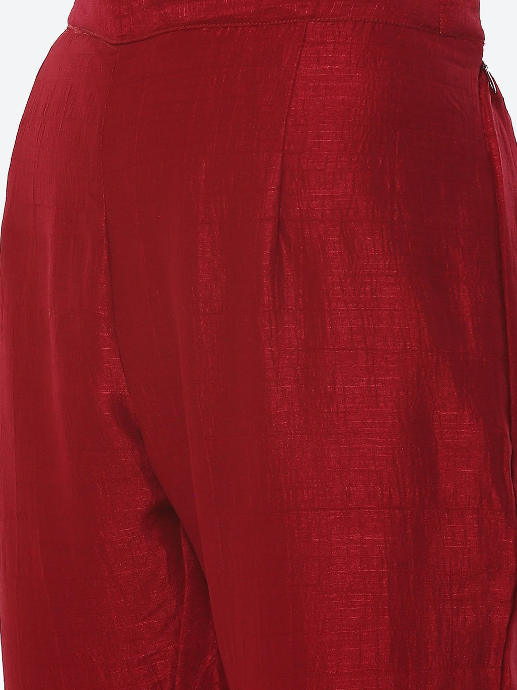 Zari Booti Art Handloom Kurta With Pant Art Silk Dupatta