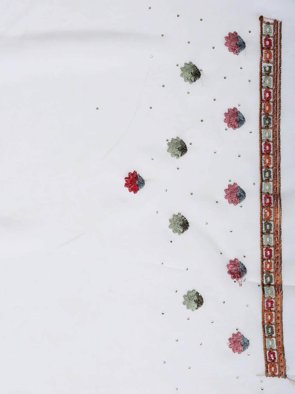 Embroidered Georgette Saree