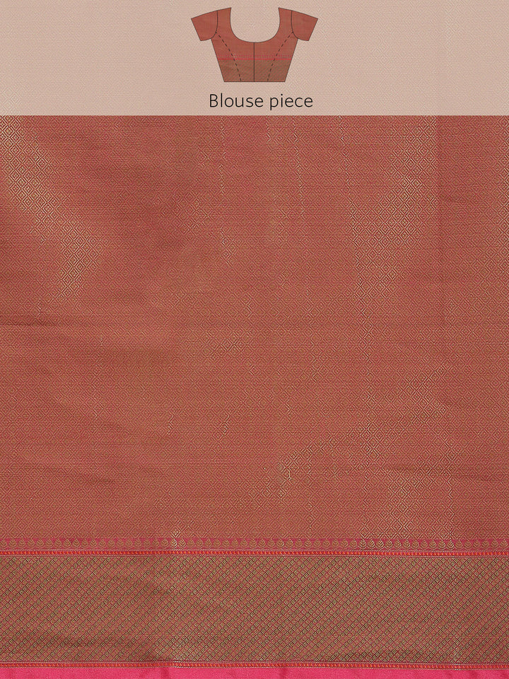 Zari Jaal Cotton Woven Saree