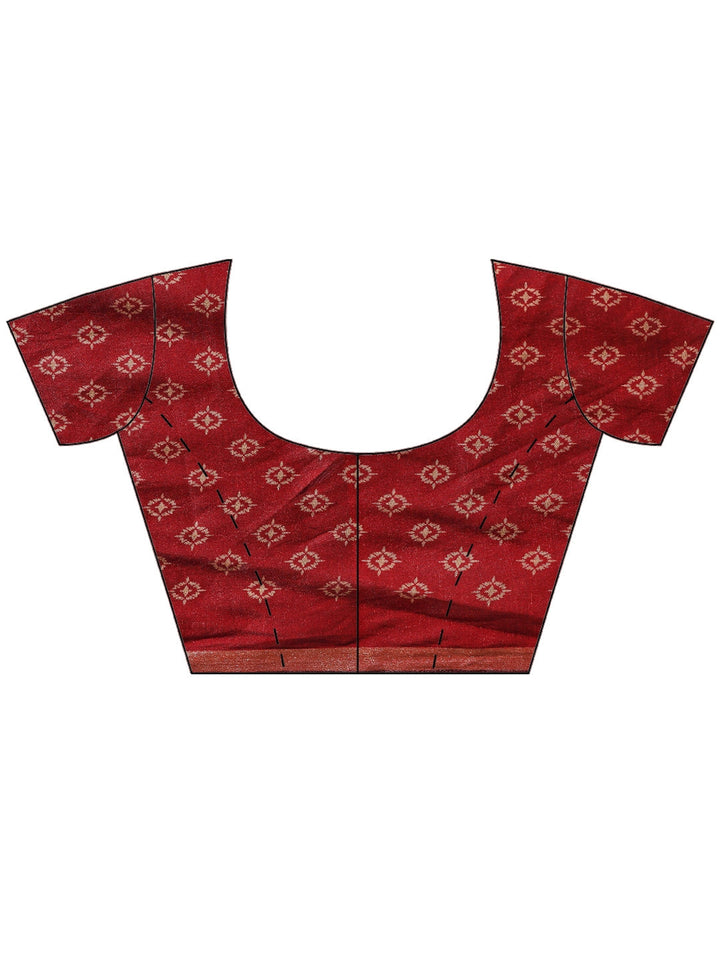 Digital Printed Art Silk Saree
