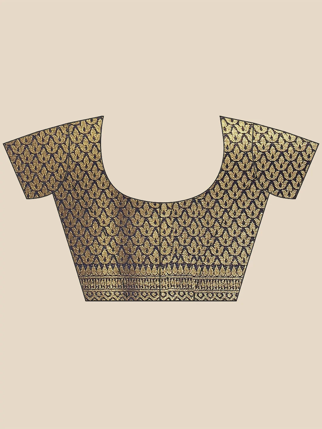 Zari Border Handloom Woven Saree