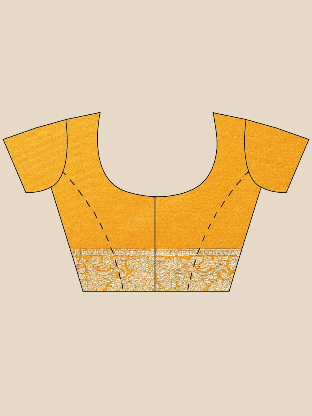 Zari Jaal Handloom Woven Saree