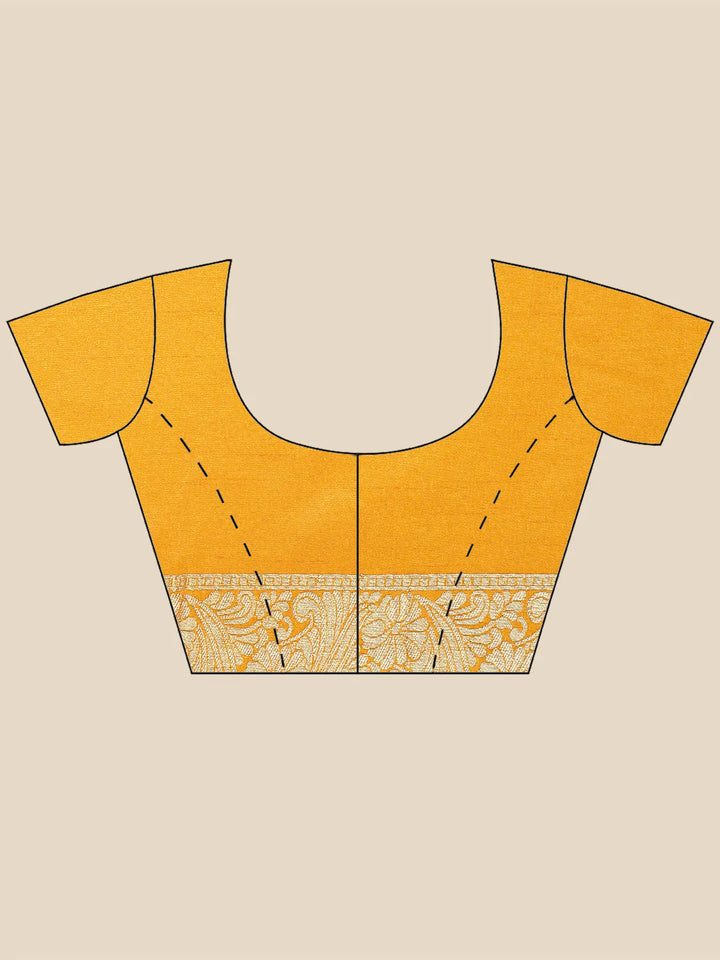 Zari Jaal Handloom Woven Saree