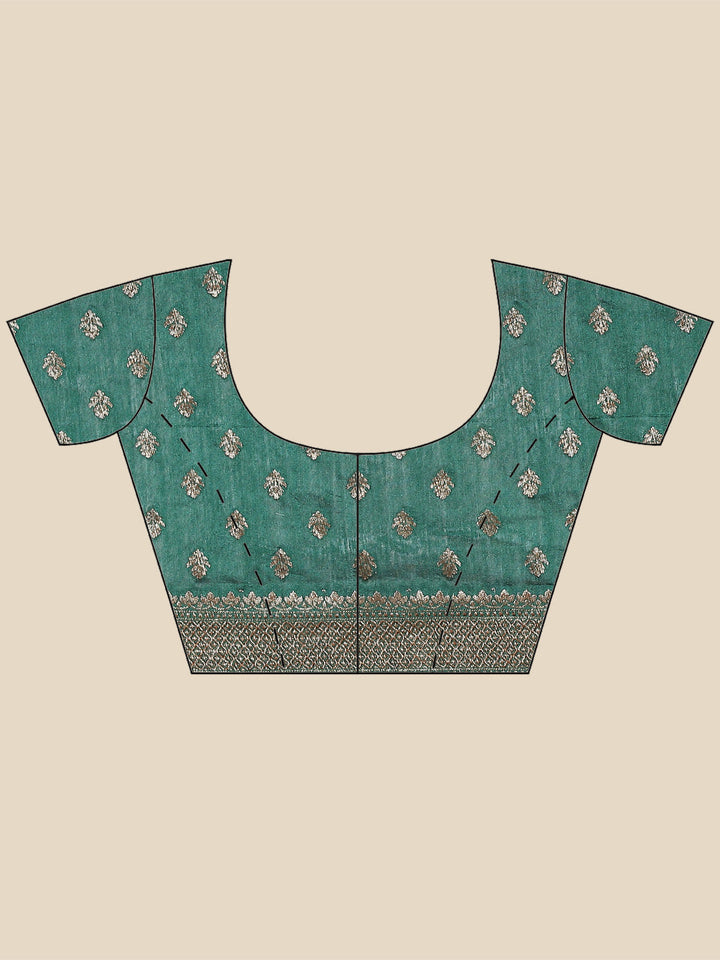 Antique Booti Banarasi Woven Saree