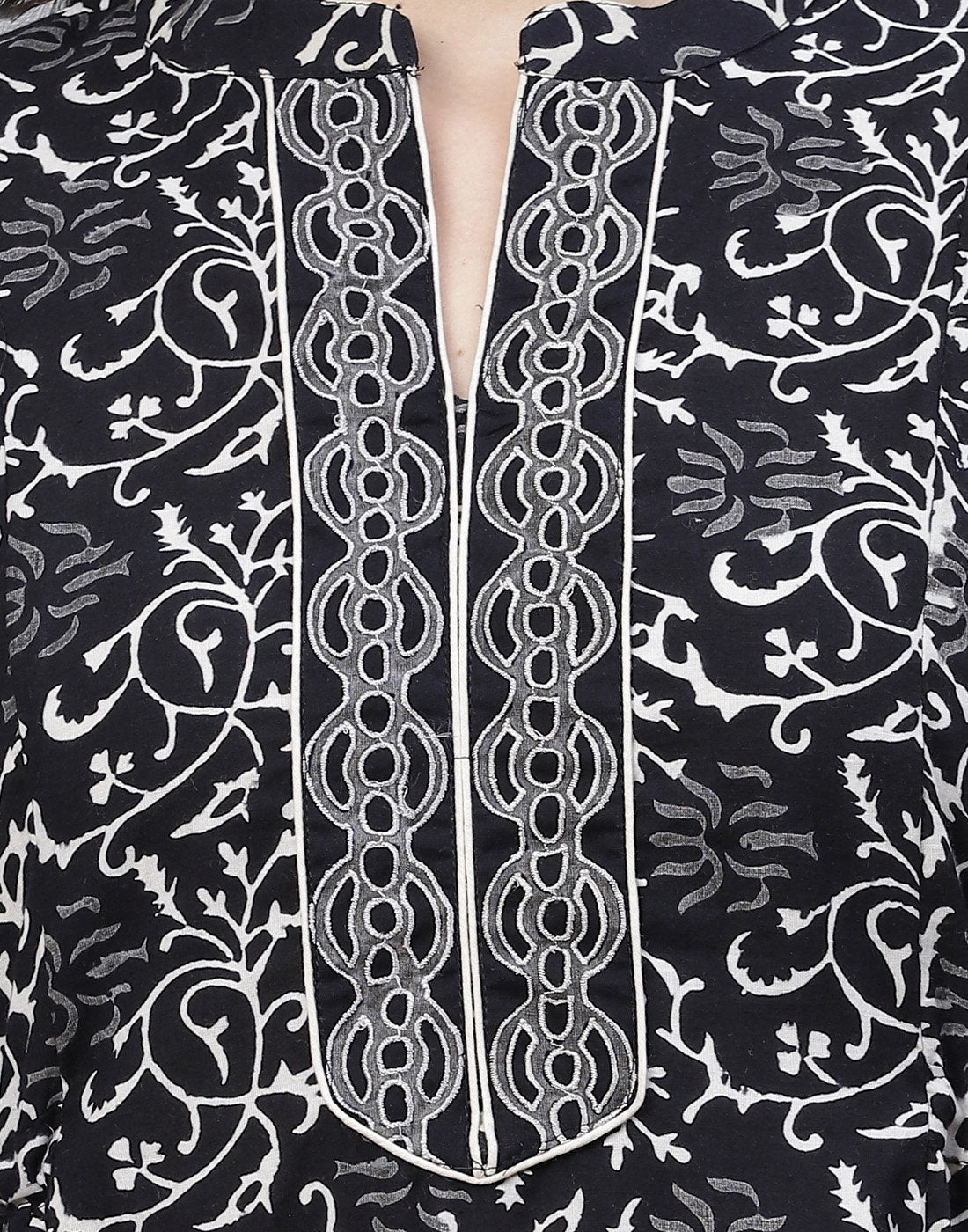 Printed Cotton Anarkali Kurti