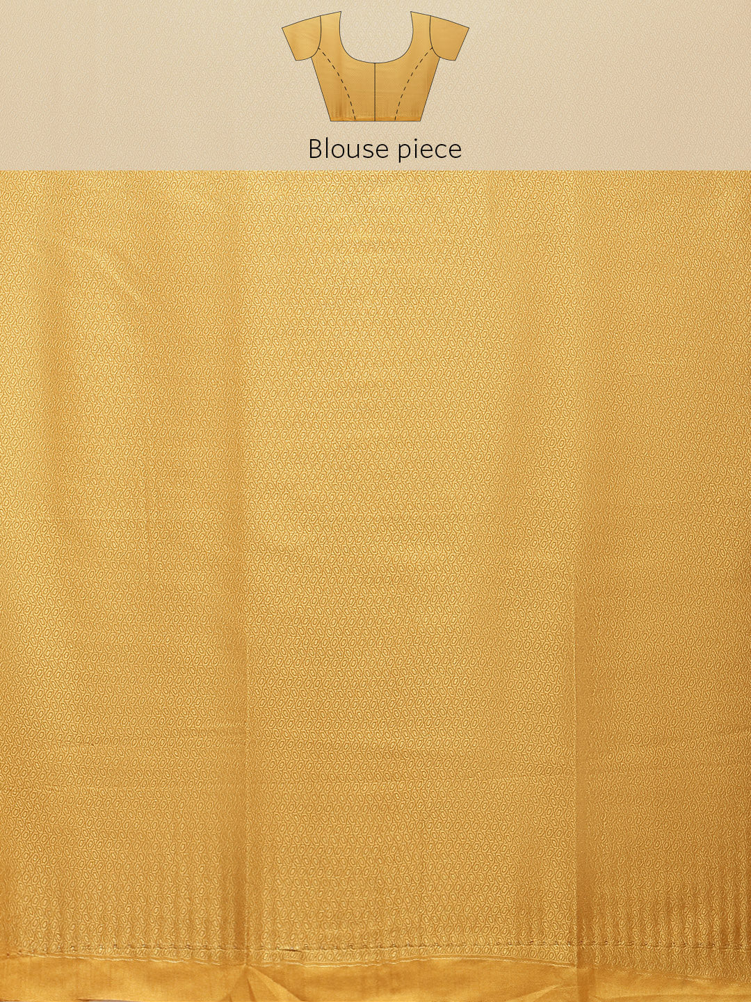 Brocade Zari Booti Art Handloom Woven Saree