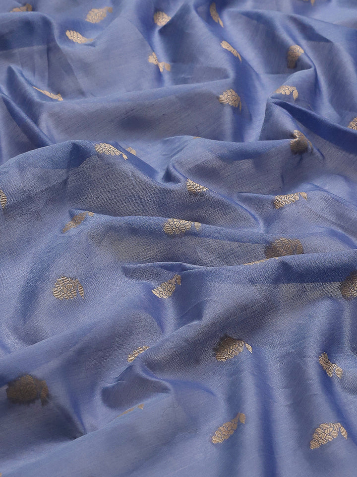 Resham Woven Design Cotton Blend Woven Saree