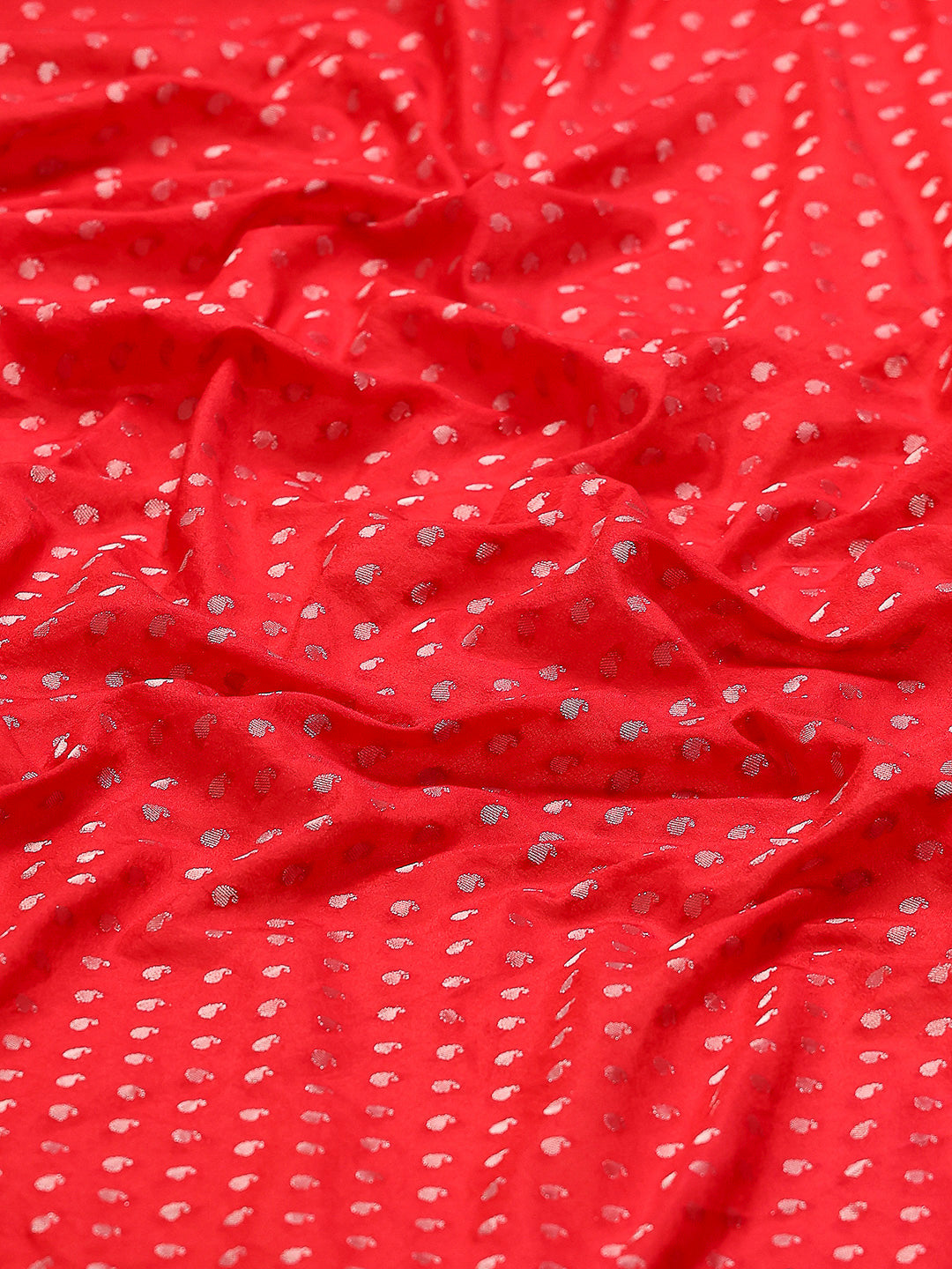 Zaari Jaal Crepe Saree