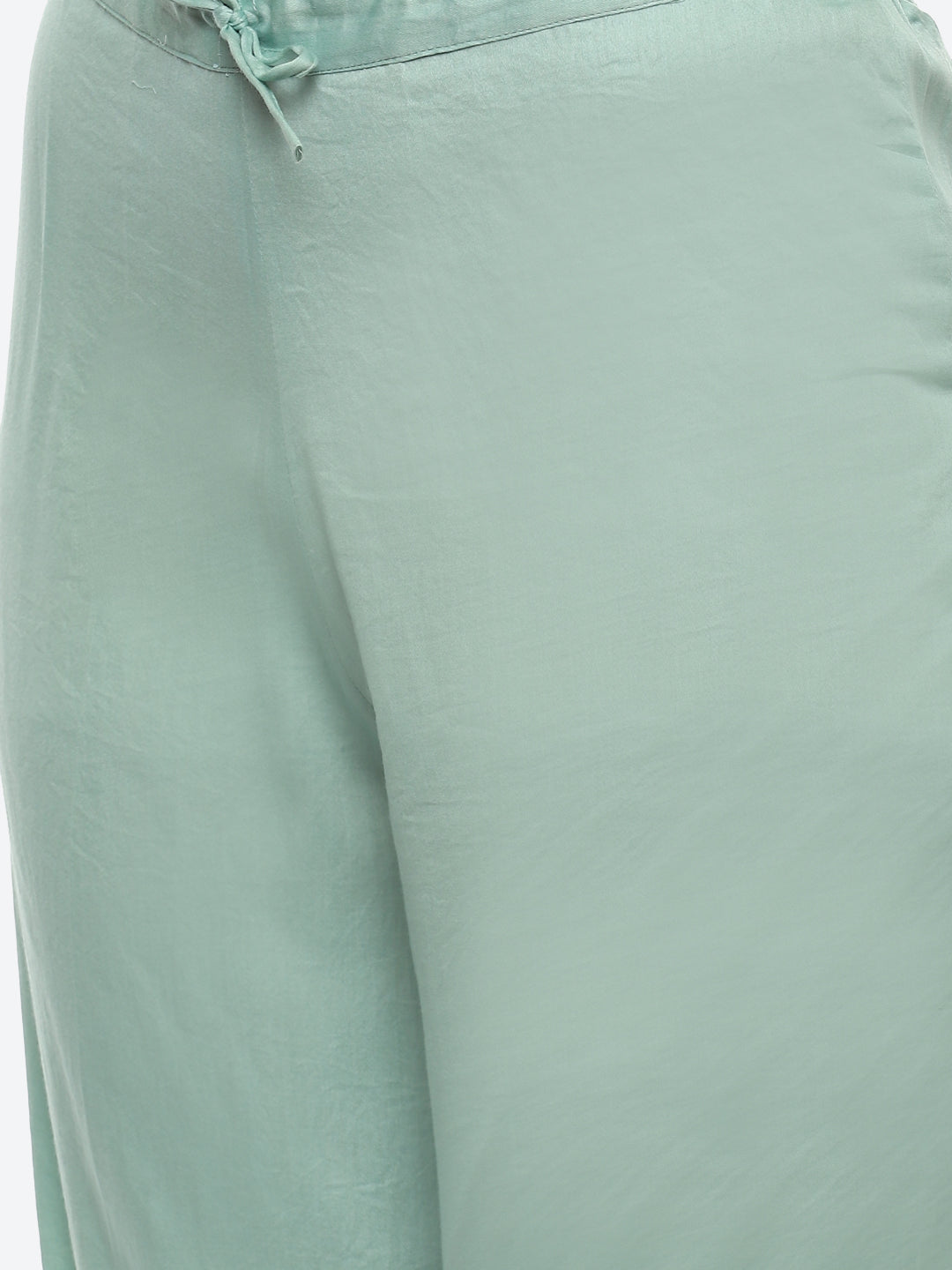 Resham Neck Booti Cotton kurta With Pant &amp; Dupatta