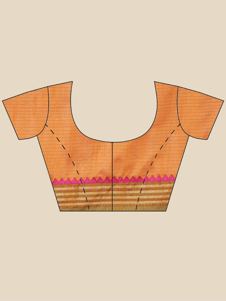 Kantha Work Tussar Saree