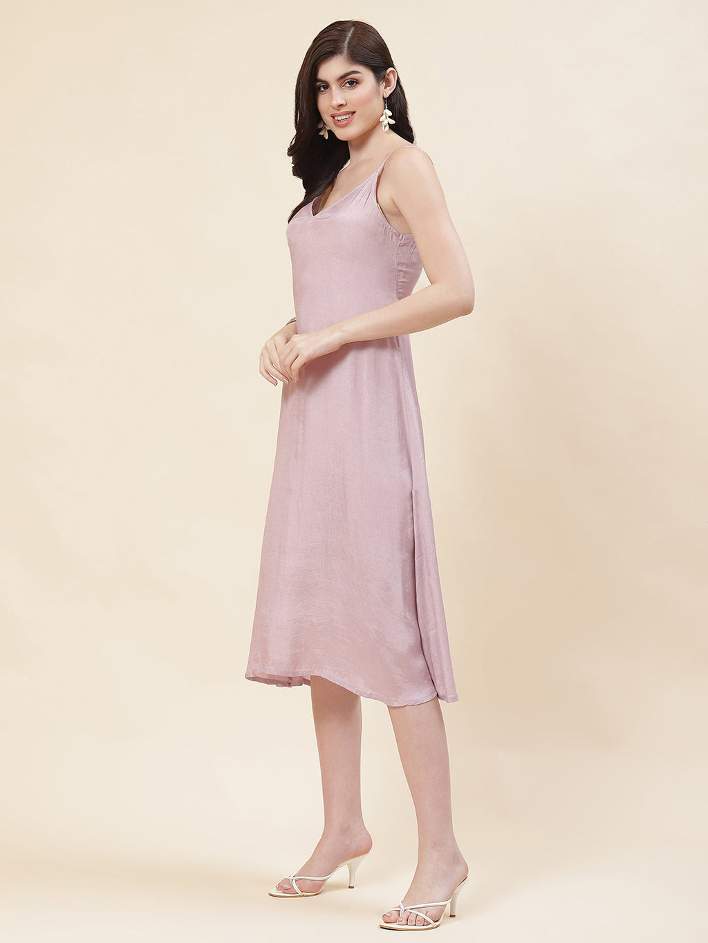 Floral Printed Kaftan Muslin Kurta With Inner