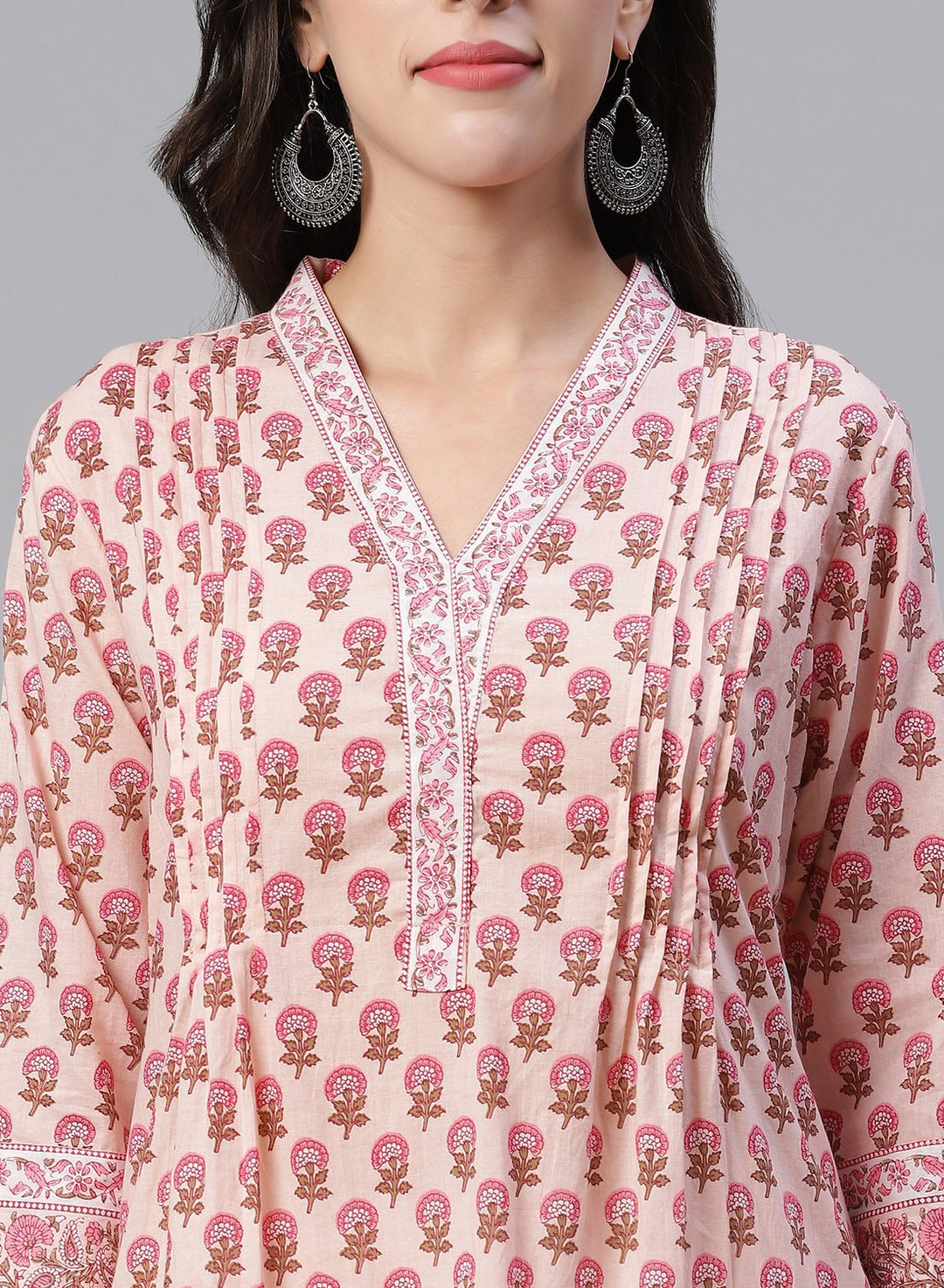 Cotton Printed Short Kurti