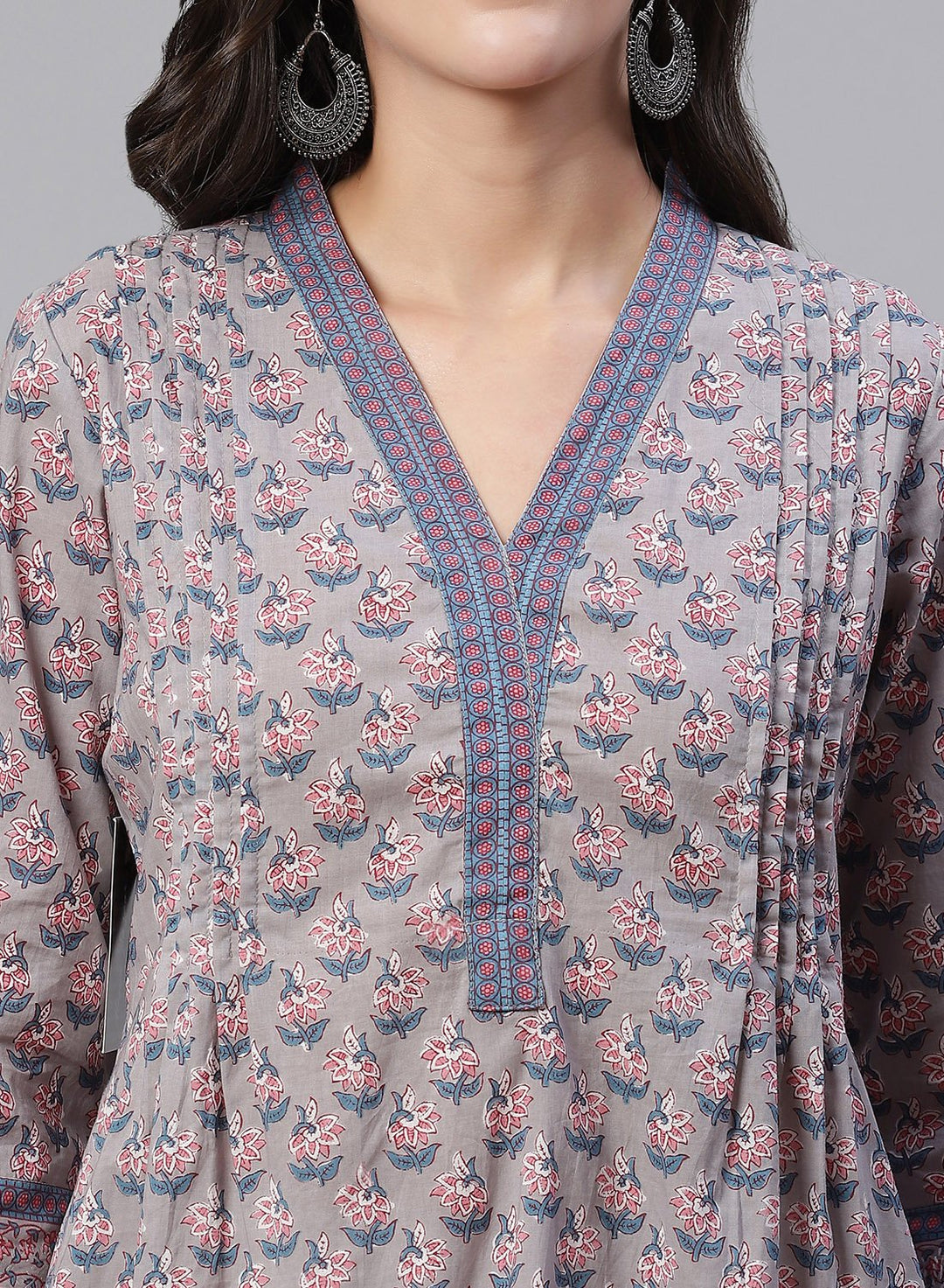 Cotton Printed Short Kurti