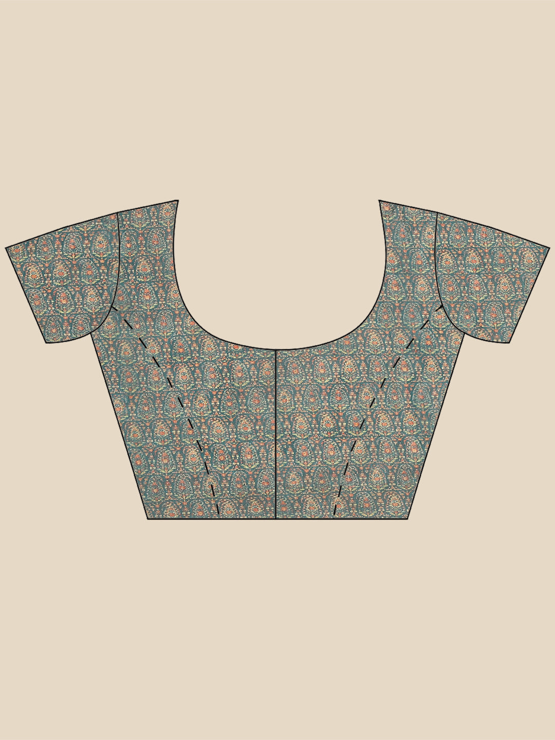 Digital Printed Handloom Saree