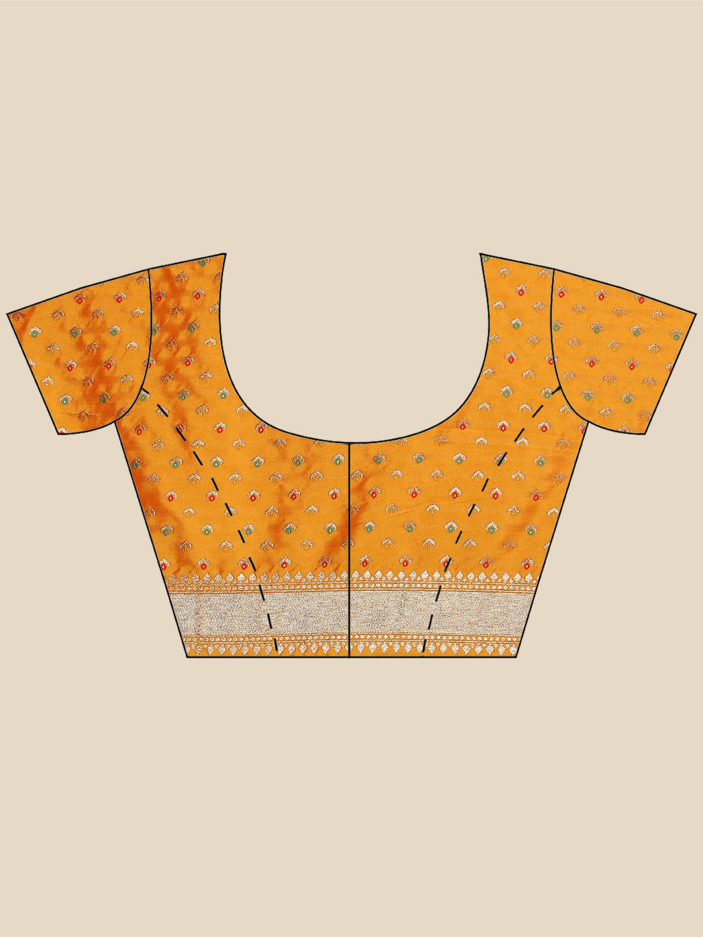 Zari Booti Woven Art Silk Banarsi Saree