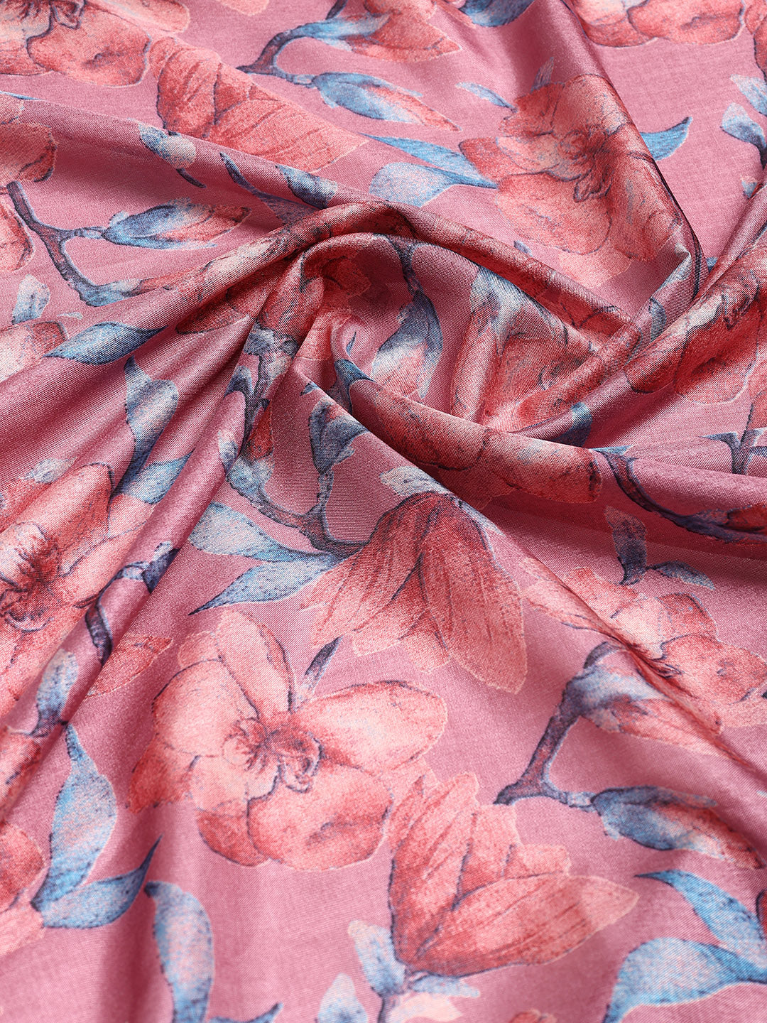 Floral Printed Art Silk Woven Saree