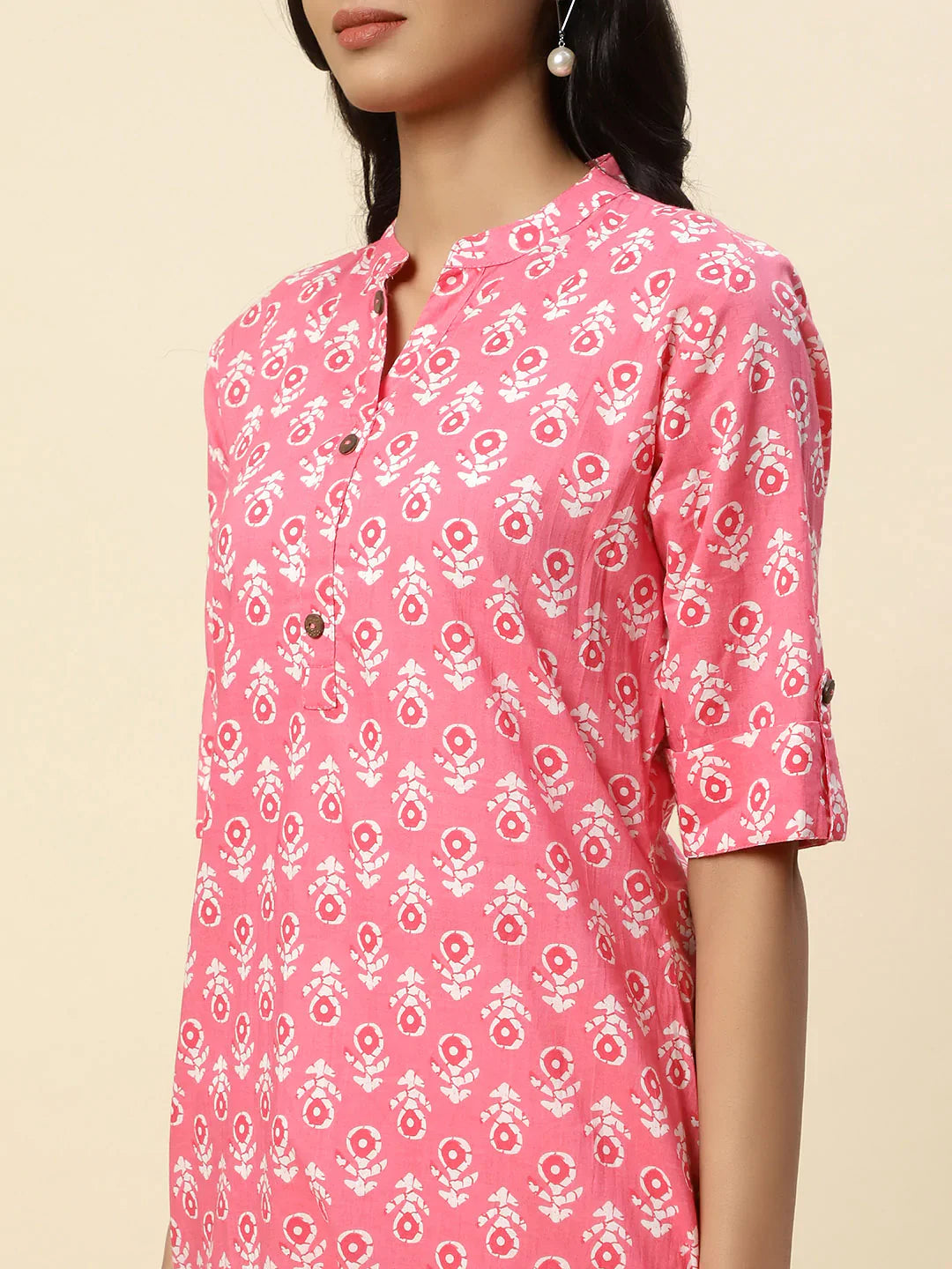 Printed Cotton Kurta