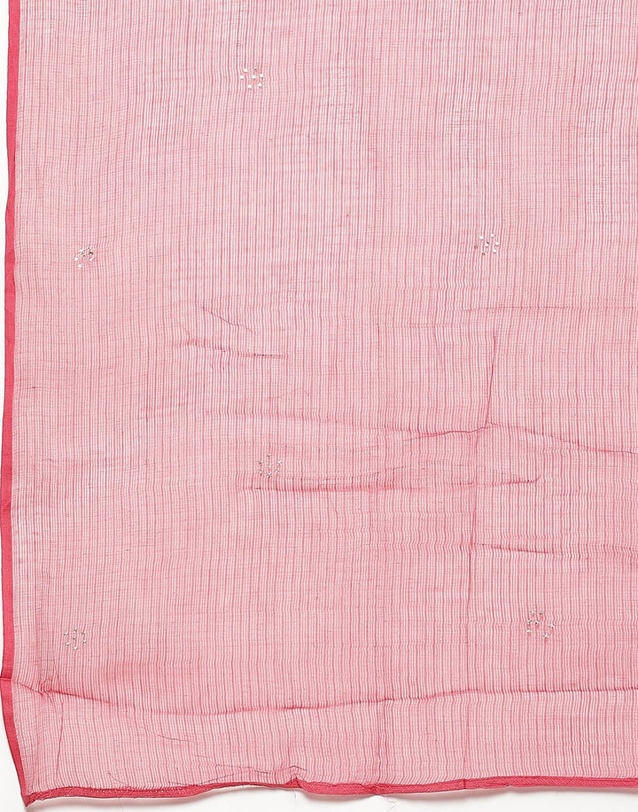 Chanderi Embroidered Suit Piece