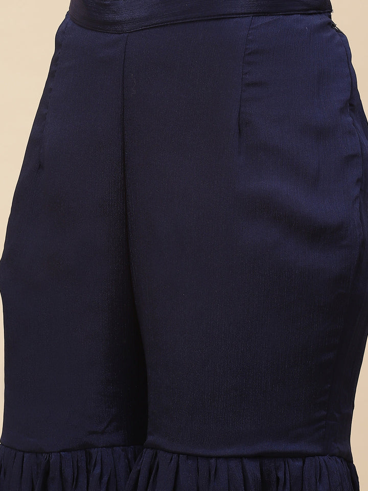 Zari Booti Handloom Kurta With Garara &amp; Dupatta