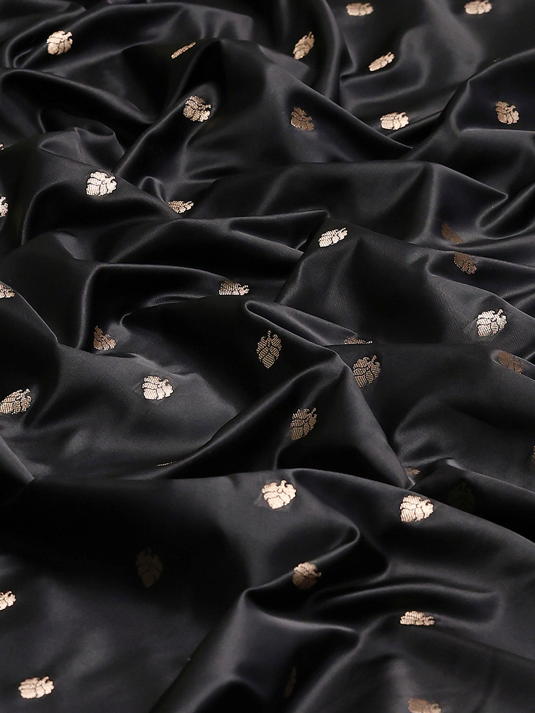 Zari Border Booti Art Silk Woven Saree
