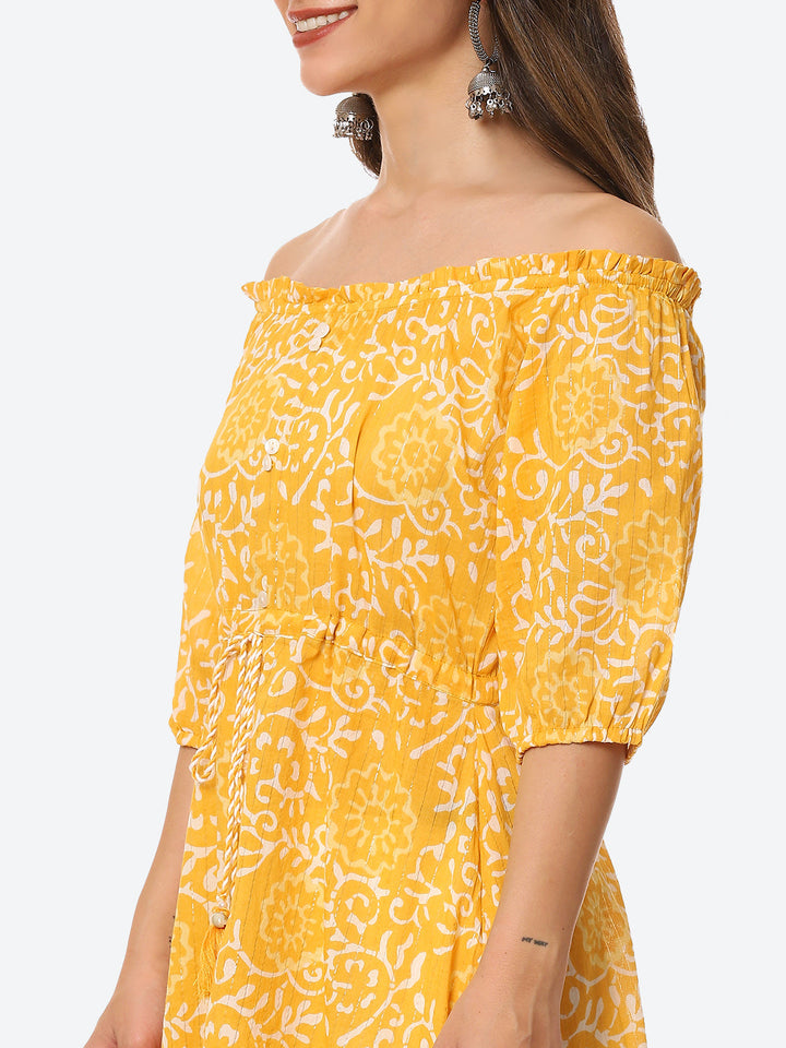 Printed Cotton Kurta