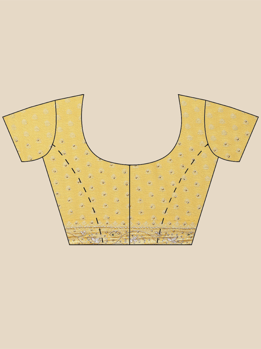 Cutdana Embroidery Banarasi Saree