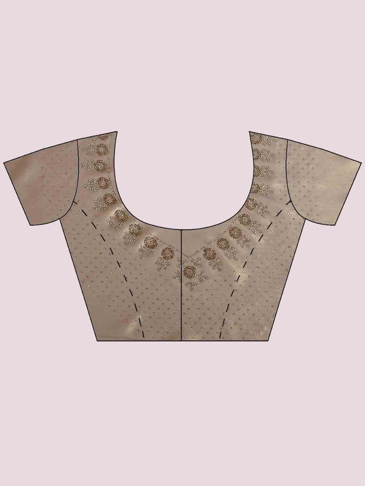 Embroidered Georgette Saree