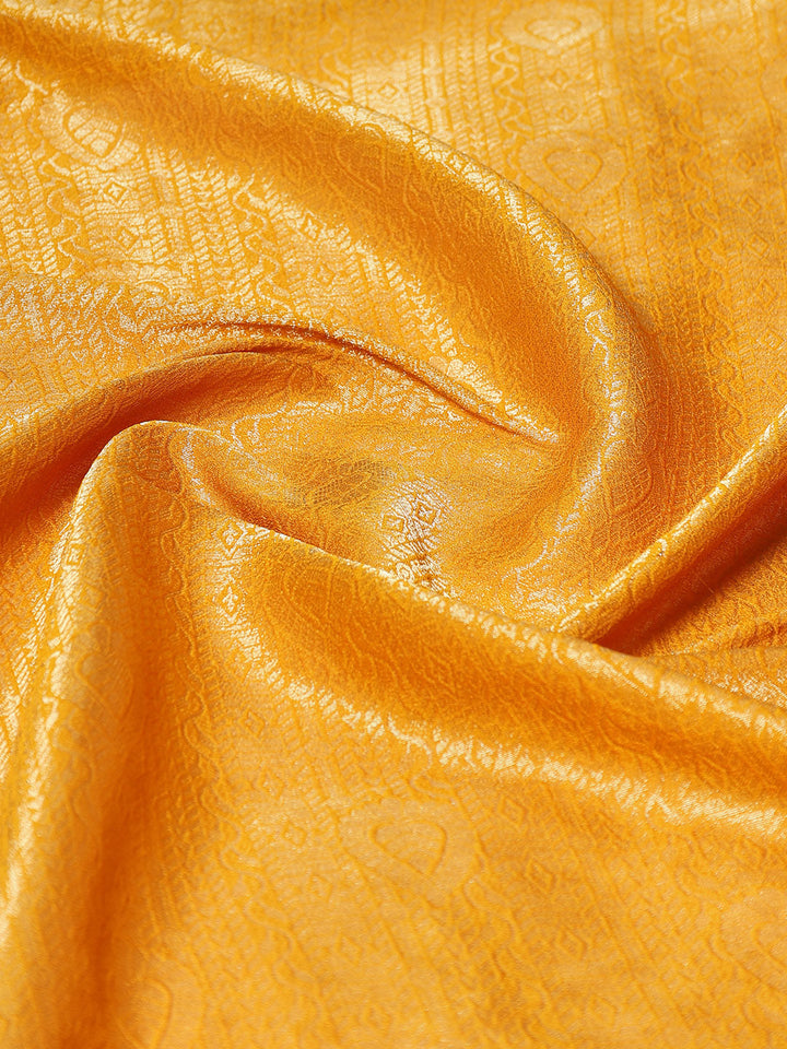 Zari Jaal Woven Crepe Saree
