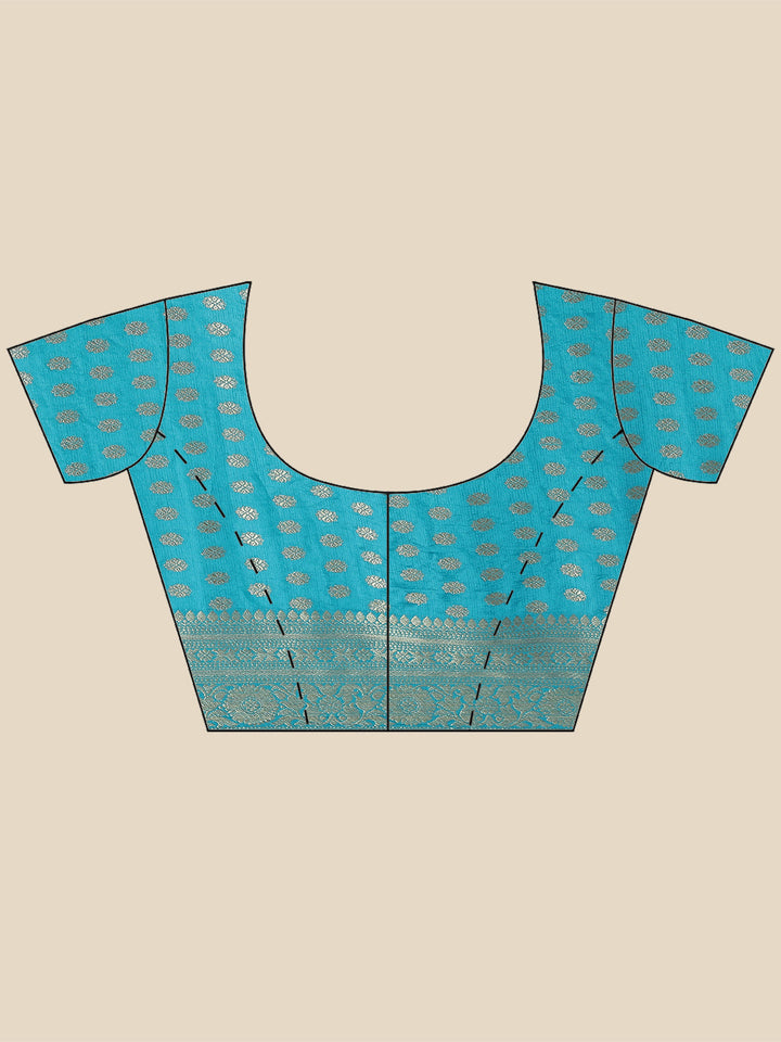 Zari Booti Handloom Woven Saree