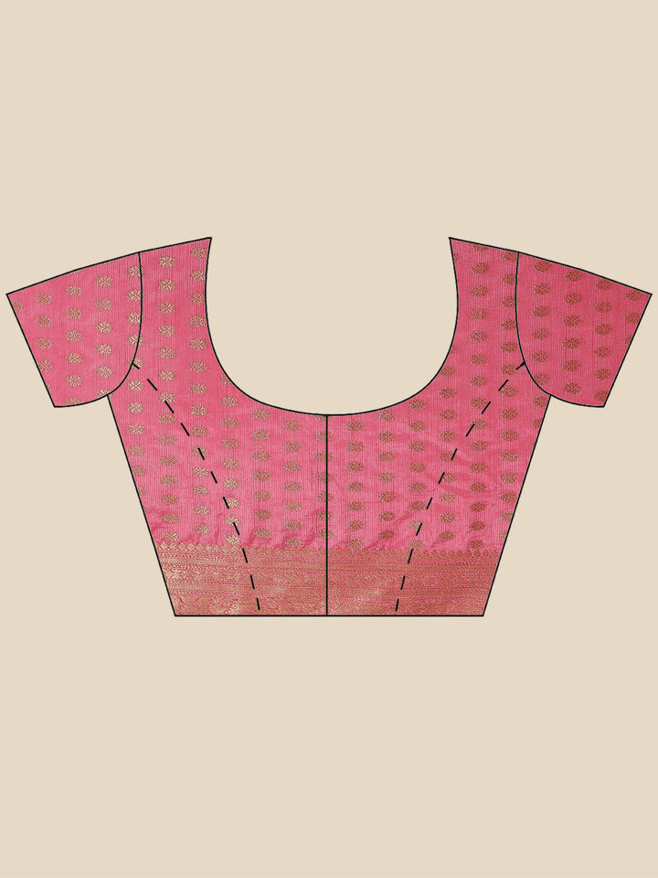 Zari Booti Handloom Woven Saree