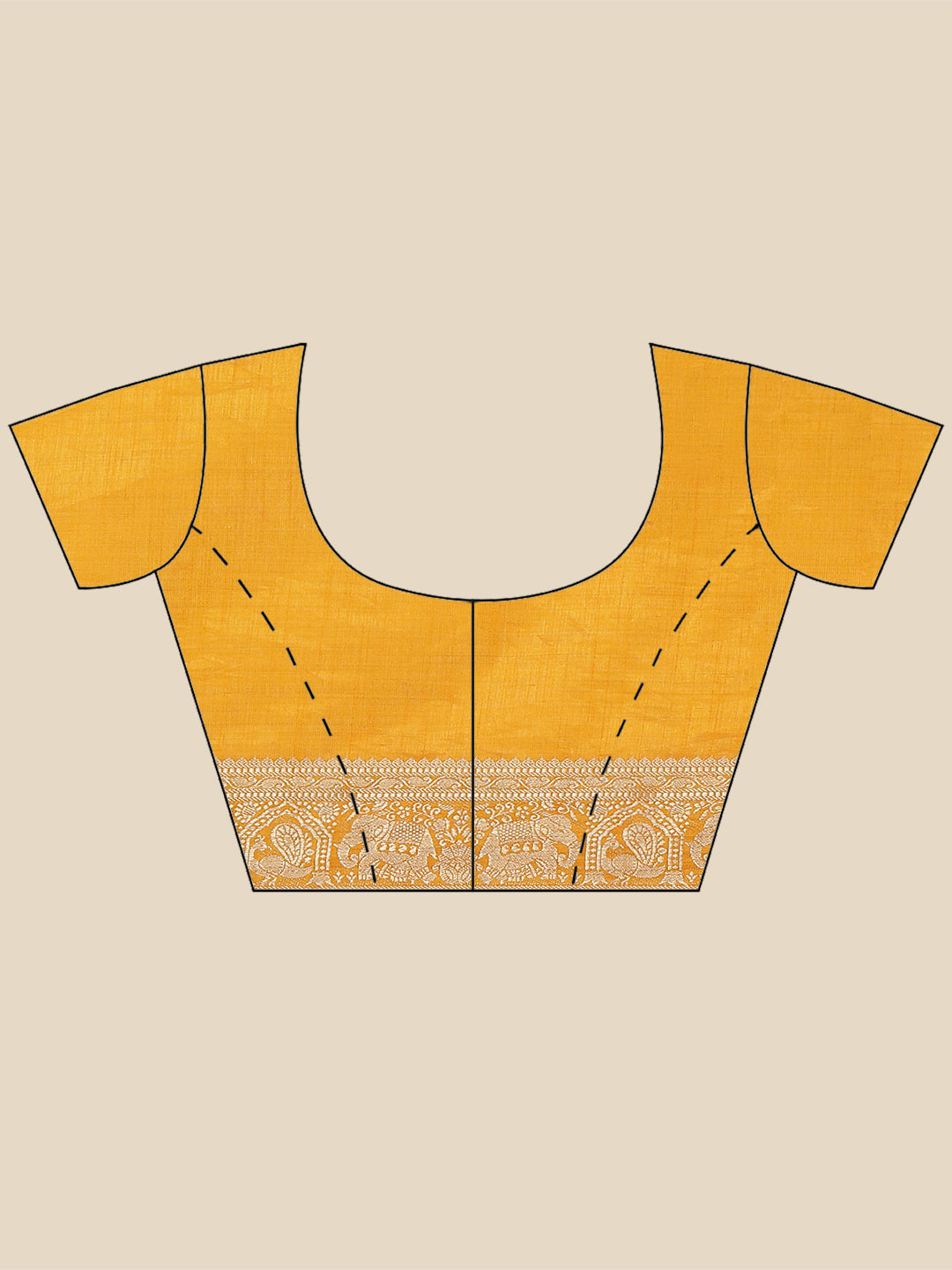 Zari Border Woven Handloom Saree