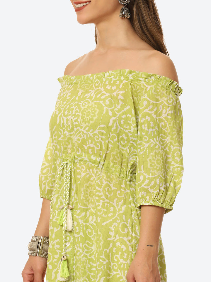 Printed Cotton Kurta