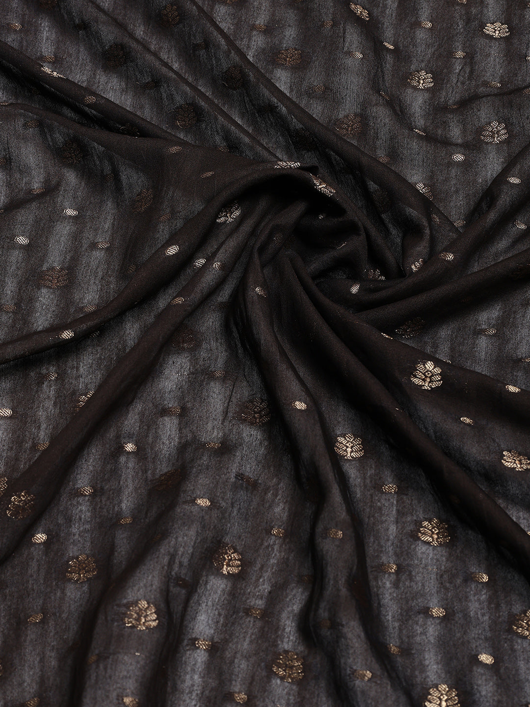 Digital Printed Cotton Blend Woven Saree