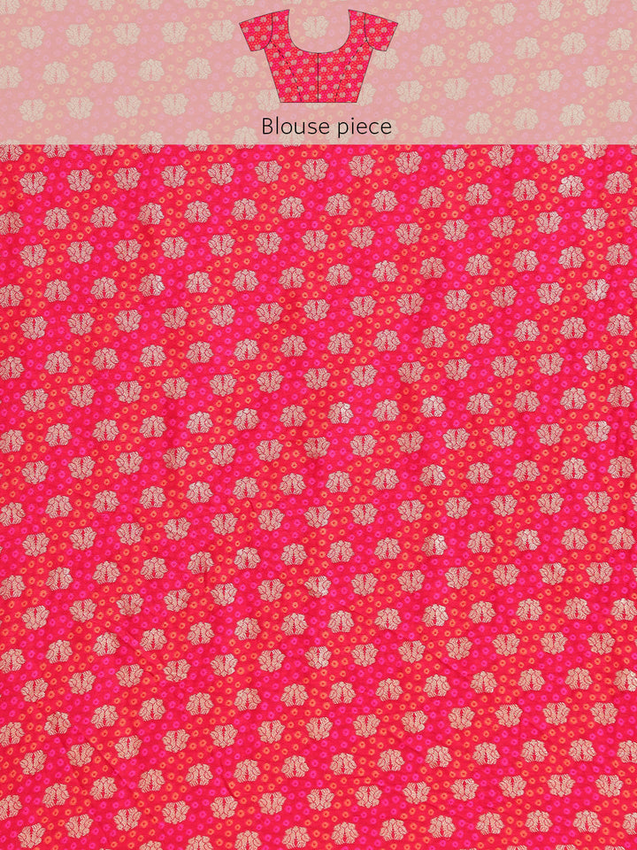 Bandhani Banarasi Woven Saree