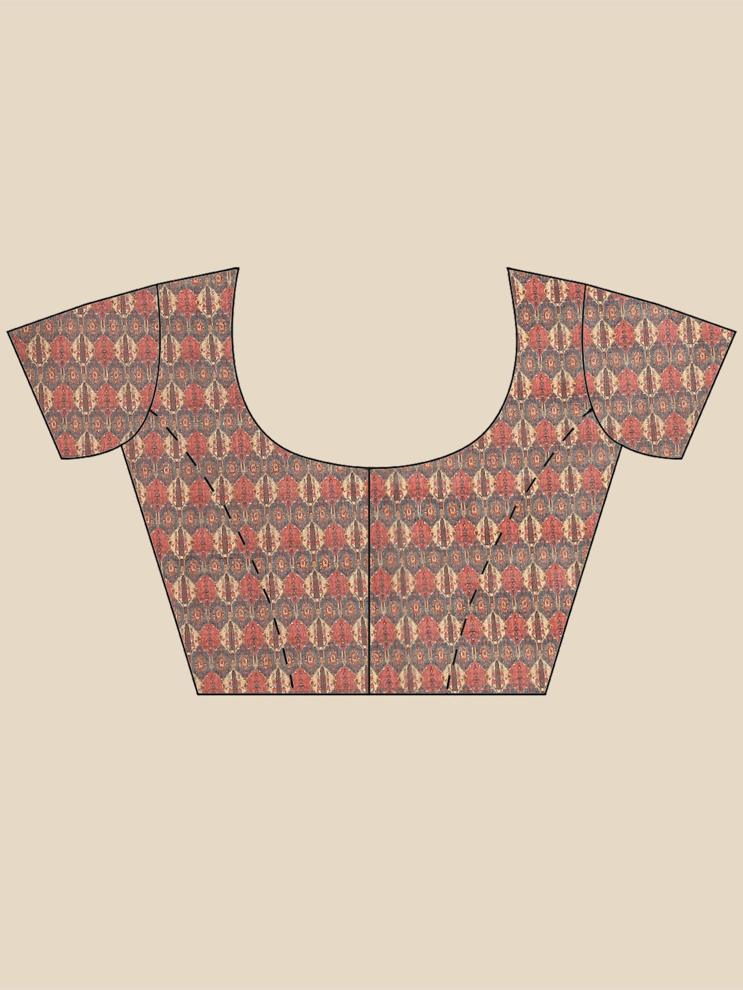 Digital Printed Handloom Saree