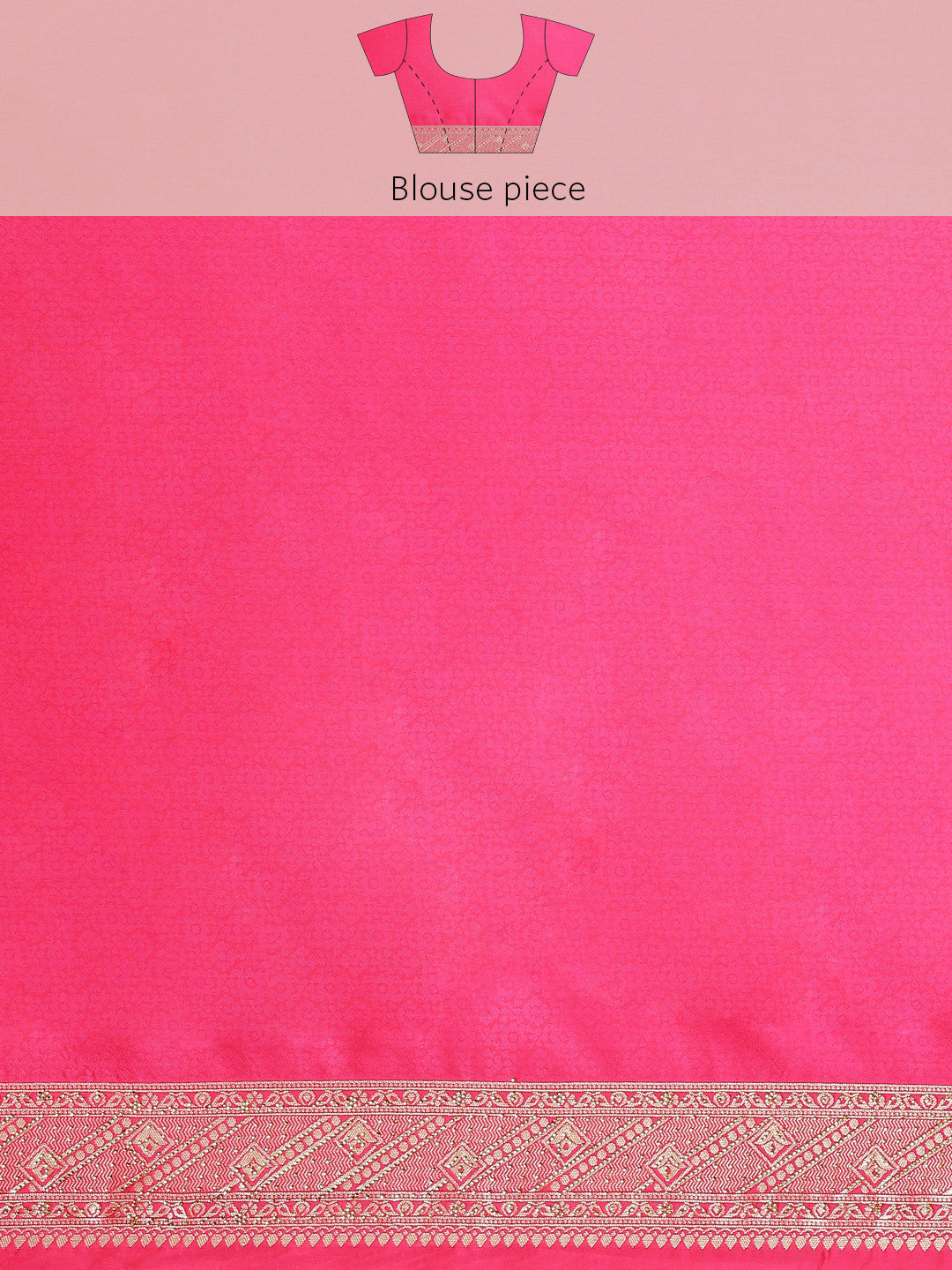 Stone Jaal Banarasi Woven Saree