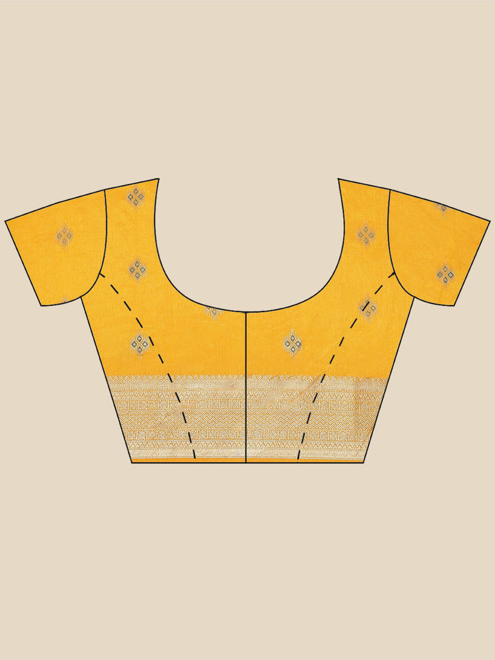 Zari Border Handloom Woven Saree