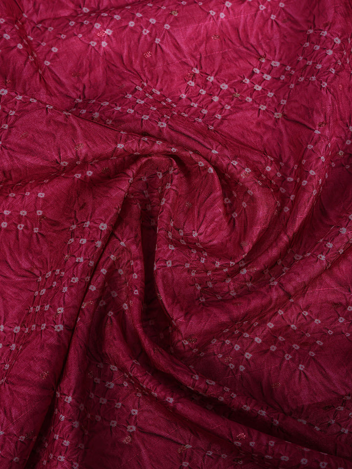 Printed Tussar Silk Saree