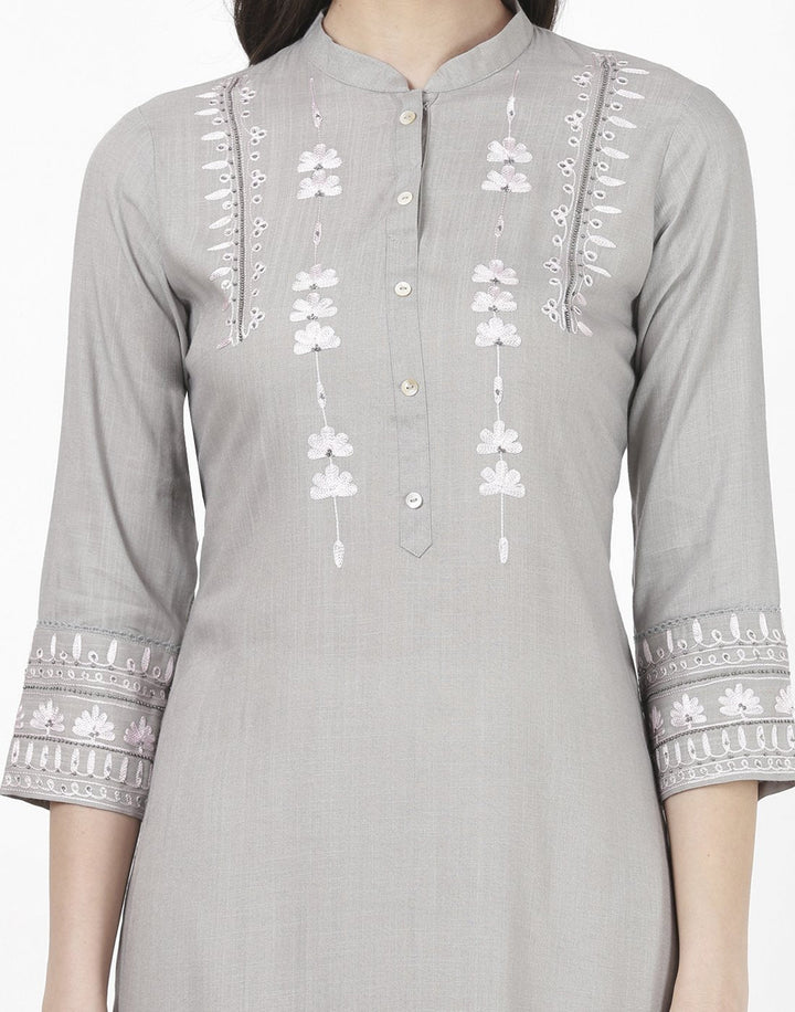 Pink Cotton Kurti
