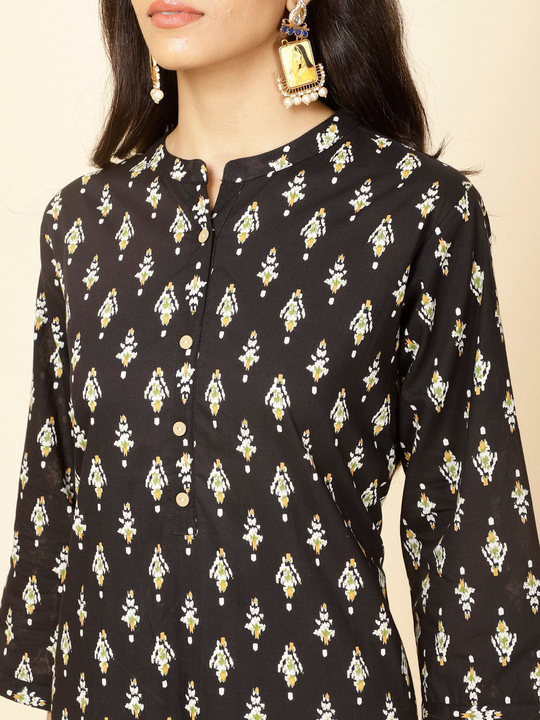 Printed Cotton Kurta