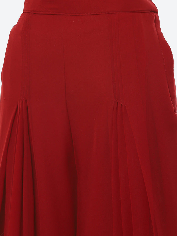 Resham Mirror Booti Georgette kurta With Palazzo &amp; Dupatta