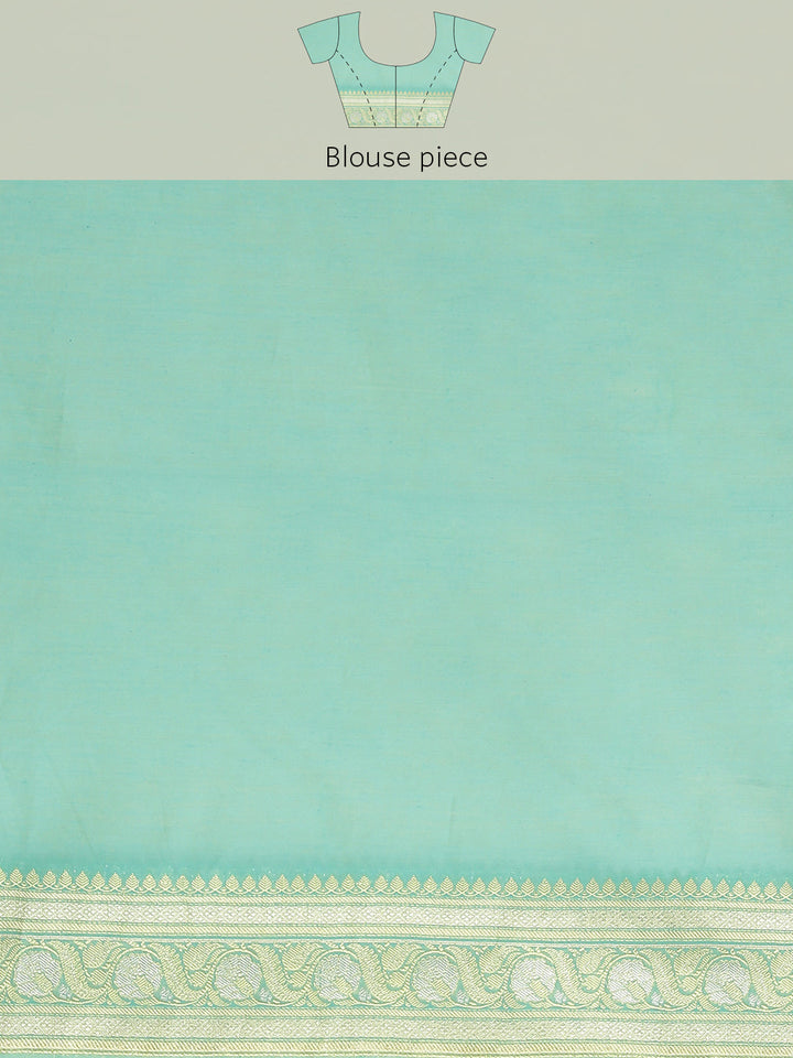 Zari Jaal Woven Cotton Saree