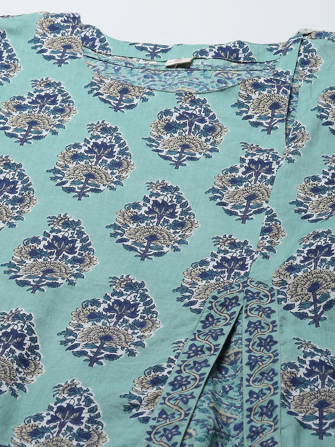 Printed Cotton Double Layer Kurta