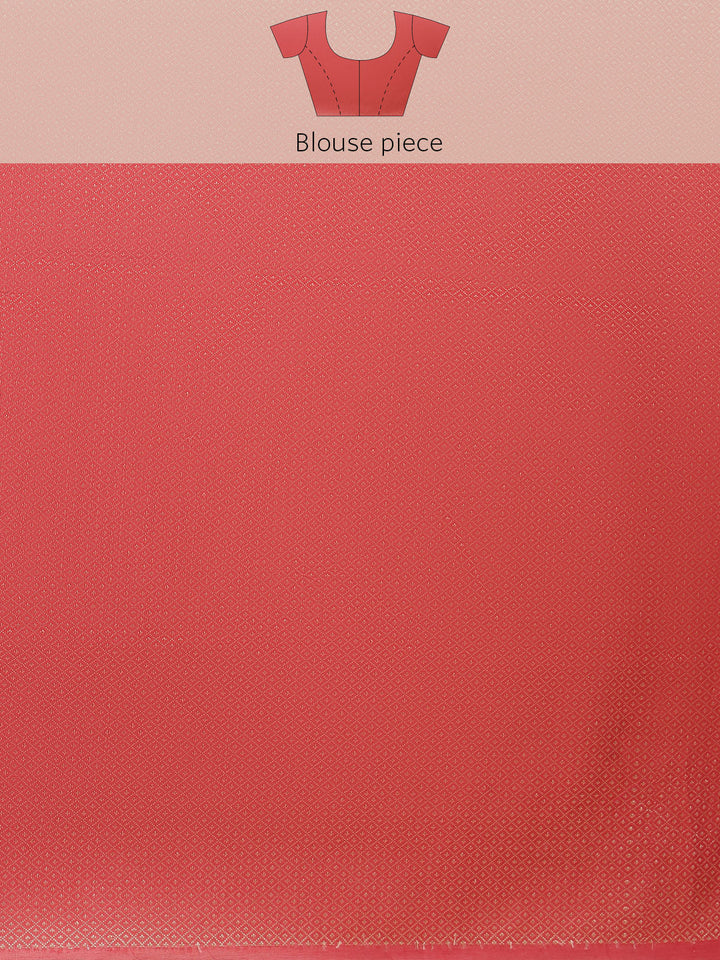 Zari Jaal Cotton Woven Saree